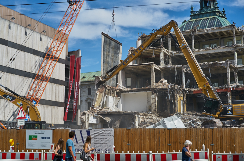 06.07.2019 - Der Abriss des Hotel Königshof