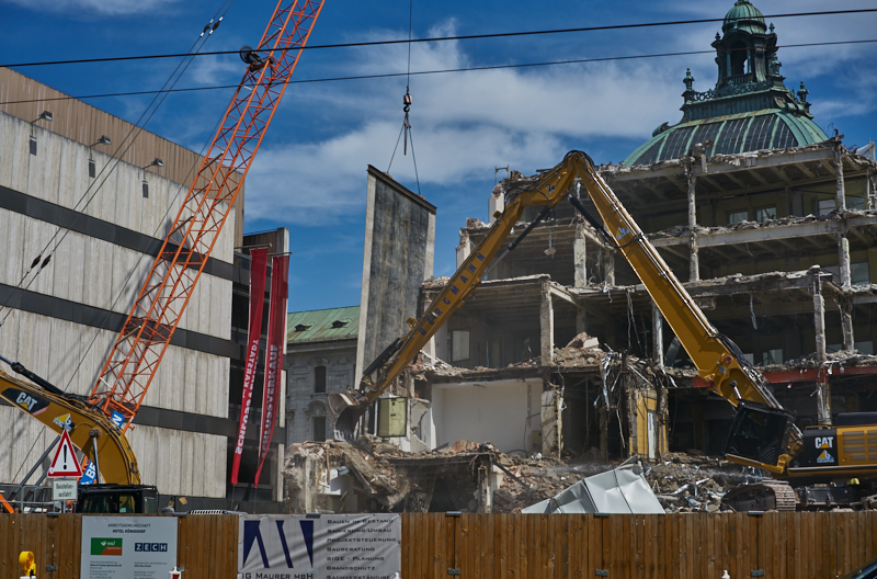 06.07.2019 - Der Abriss des Hotel Königshof