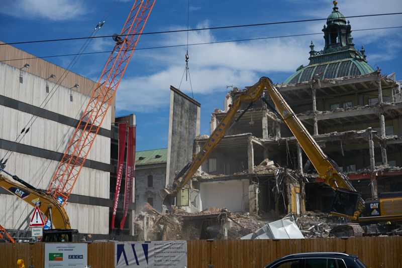 06.07.2019 - Der Abriss des Hotel Königshof