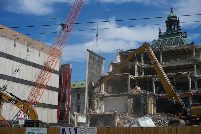 06.07.2019 - Der Abriss des Hotel Königshof