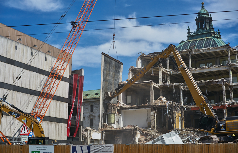 06.07.2019 - Der Abriss des Hotel Königshof