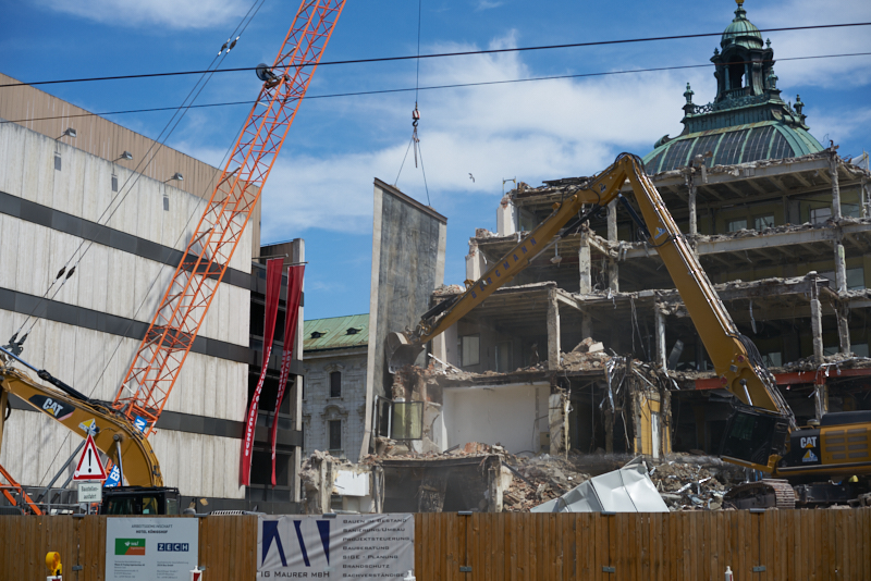 06.07.2019 - Der Abriss des Hotel Königshof