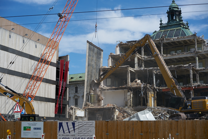 06.07.2019 - Der Abriss des Hotel Königshof