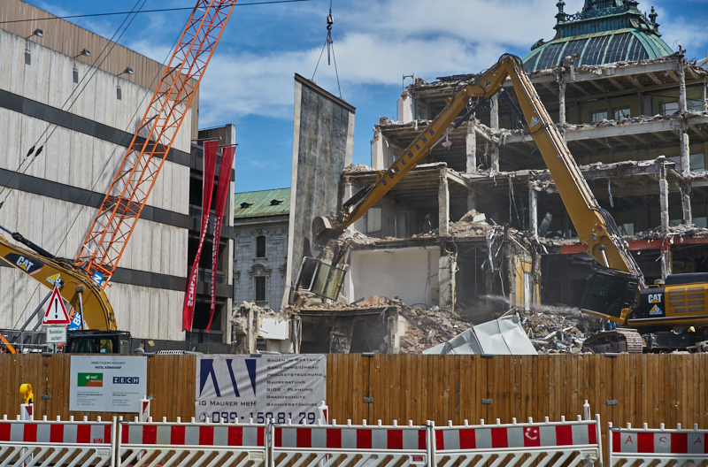 06.07.2019 - Der Abriss des Hotel Königshof