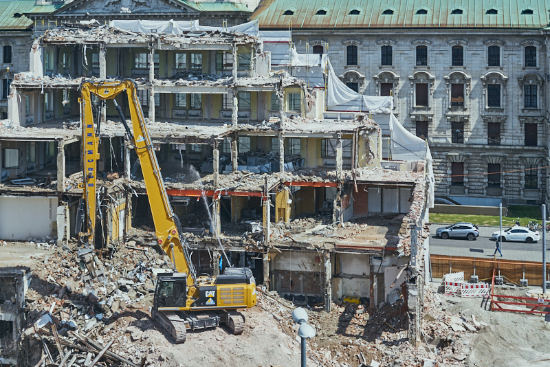 06.07.2019 - Der Abriss des Hotel Königshof