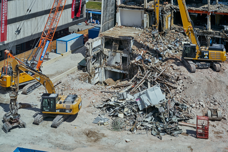 06.07.2019 - Der Abriss des Hotel Königshof