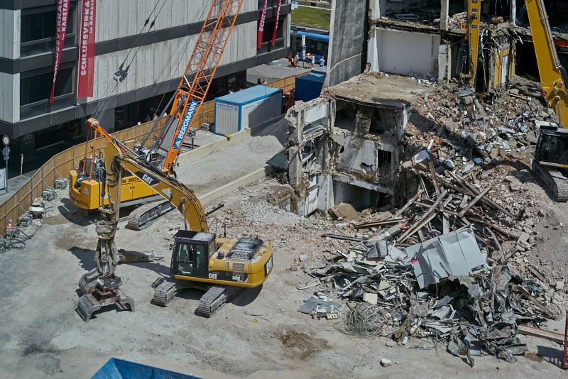 06.07.2019 - Der Abriss des Hotel Königshof