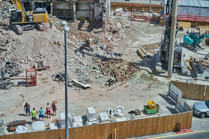 06.07.2019 - Der Abriss des Hotel Königshof