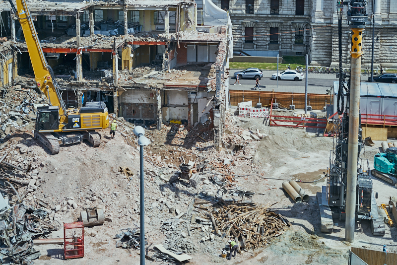 06.07.2019 - Der Abriss des Hotel Königshof