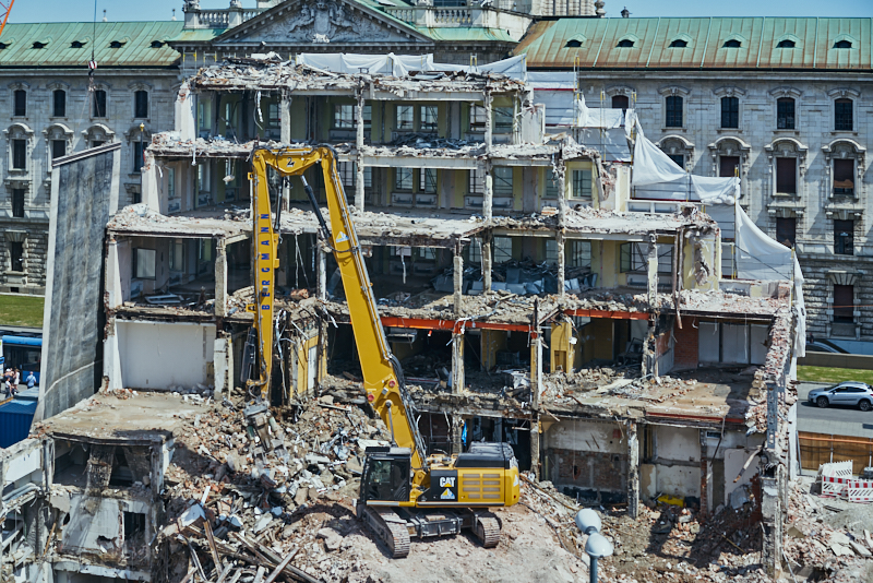 06.07.2019 - Der Abriss des Hotel Königshof