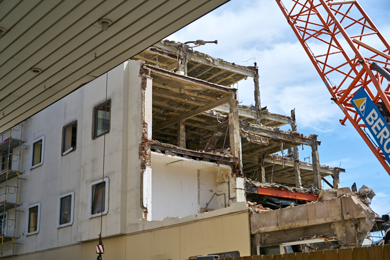 06.07.2019 - Der Abriss des Hotel Königshof