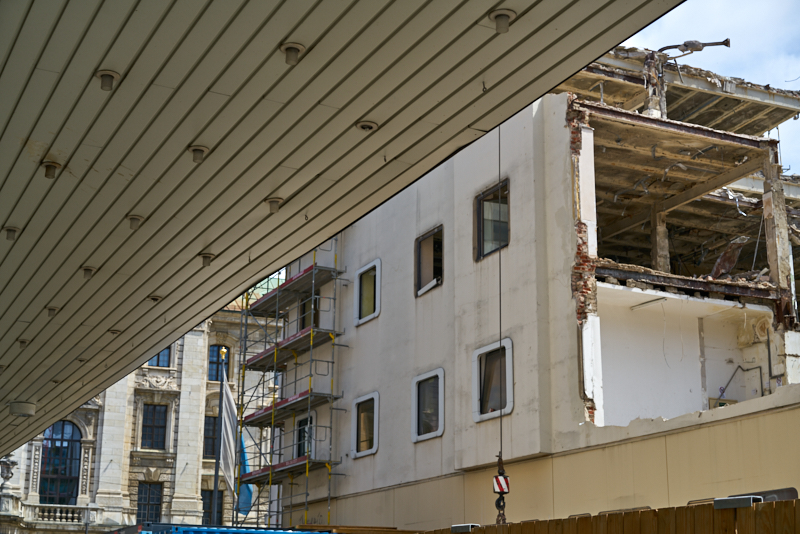 06.07.2019 - Der Abriss des Hotel Königshof