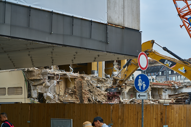 08.07.2019 - Neue Woche beim Abriss des Königshof München
