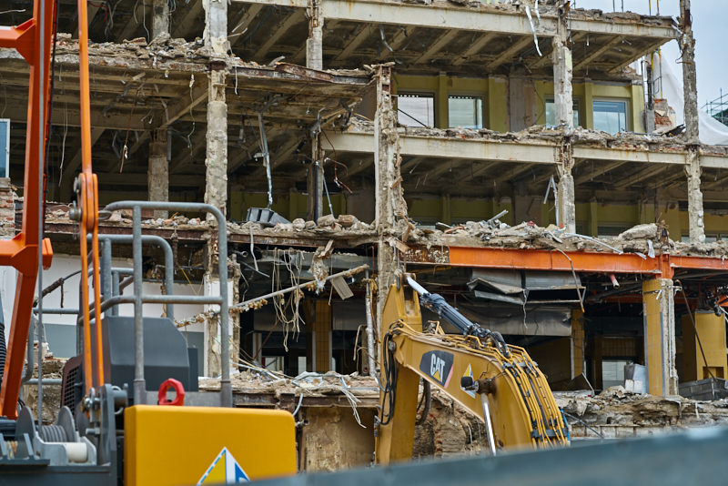 08.07.2019 - Neue Woche beim Abriss des Königshof München