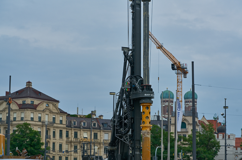 08.07.2019 - Neue Woche beim Abriss des Königshof München