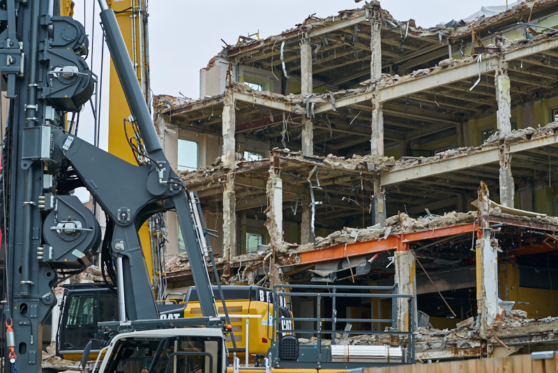 08.07.2019 - Neue Woche beim Abriss des Königshof München