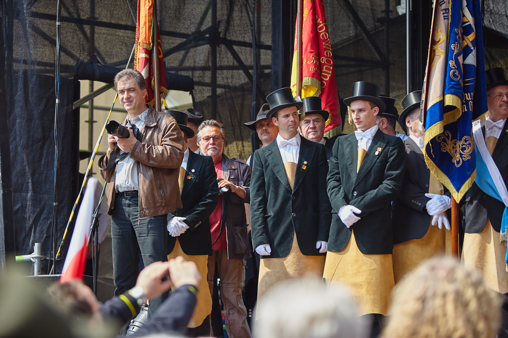1. Mai 2009 - Kundgebung auf dem Marienplatz