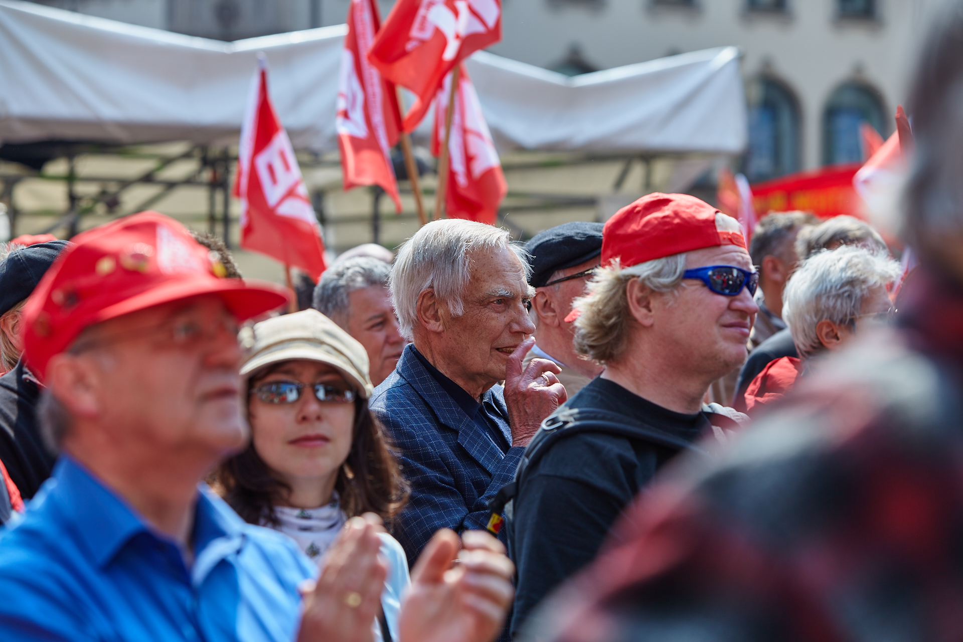 1. Mai 2009 - Kundgebung auf dem Marienplatz