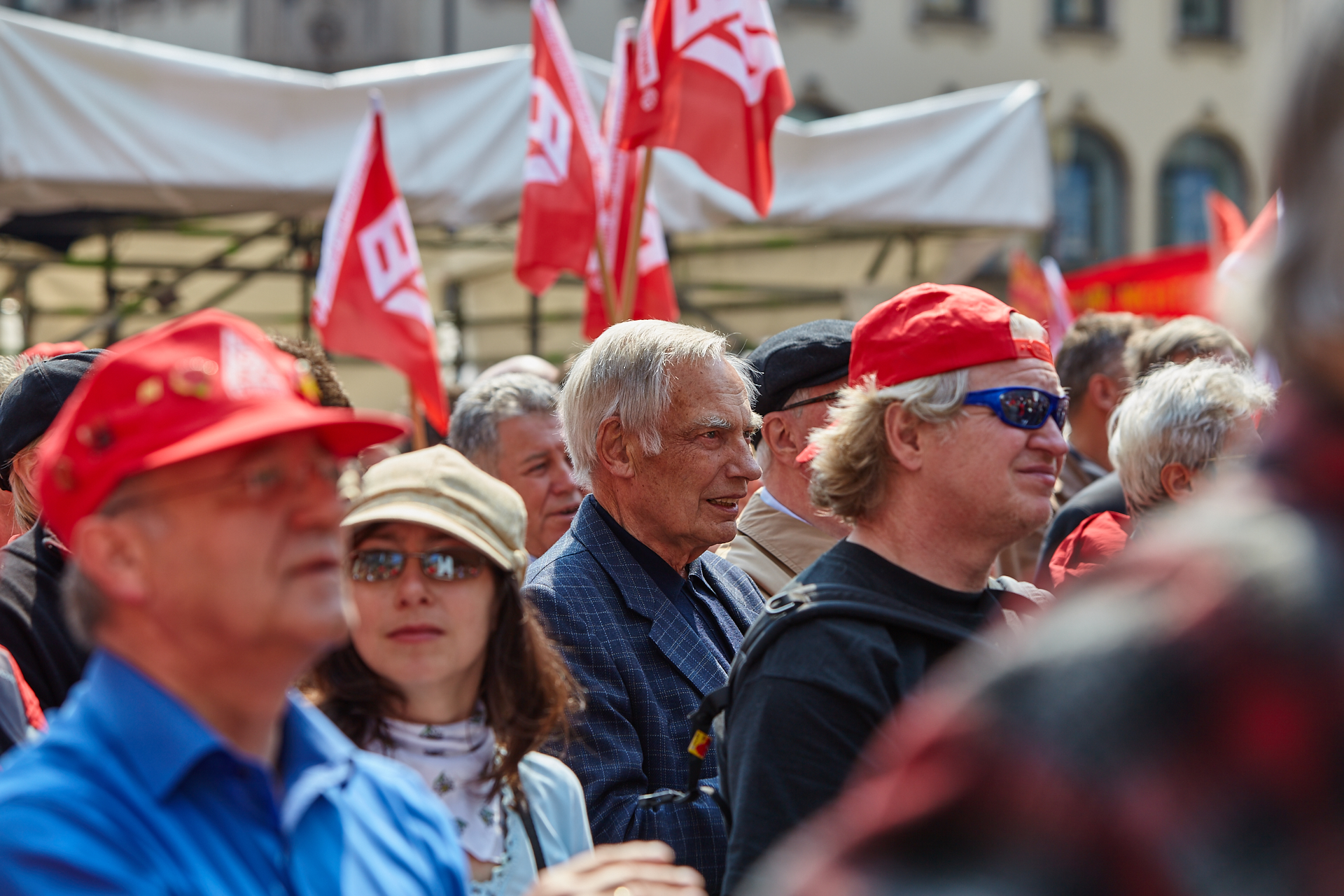 1. Mai 2009 - Kundgebung auf dem Marienplatz
