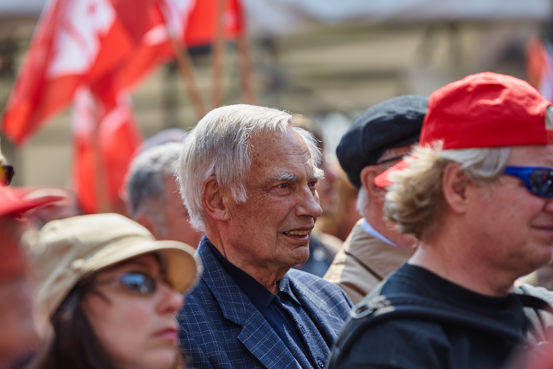 1. Mai 2009 - Kundgebung auf dem Marienplatz