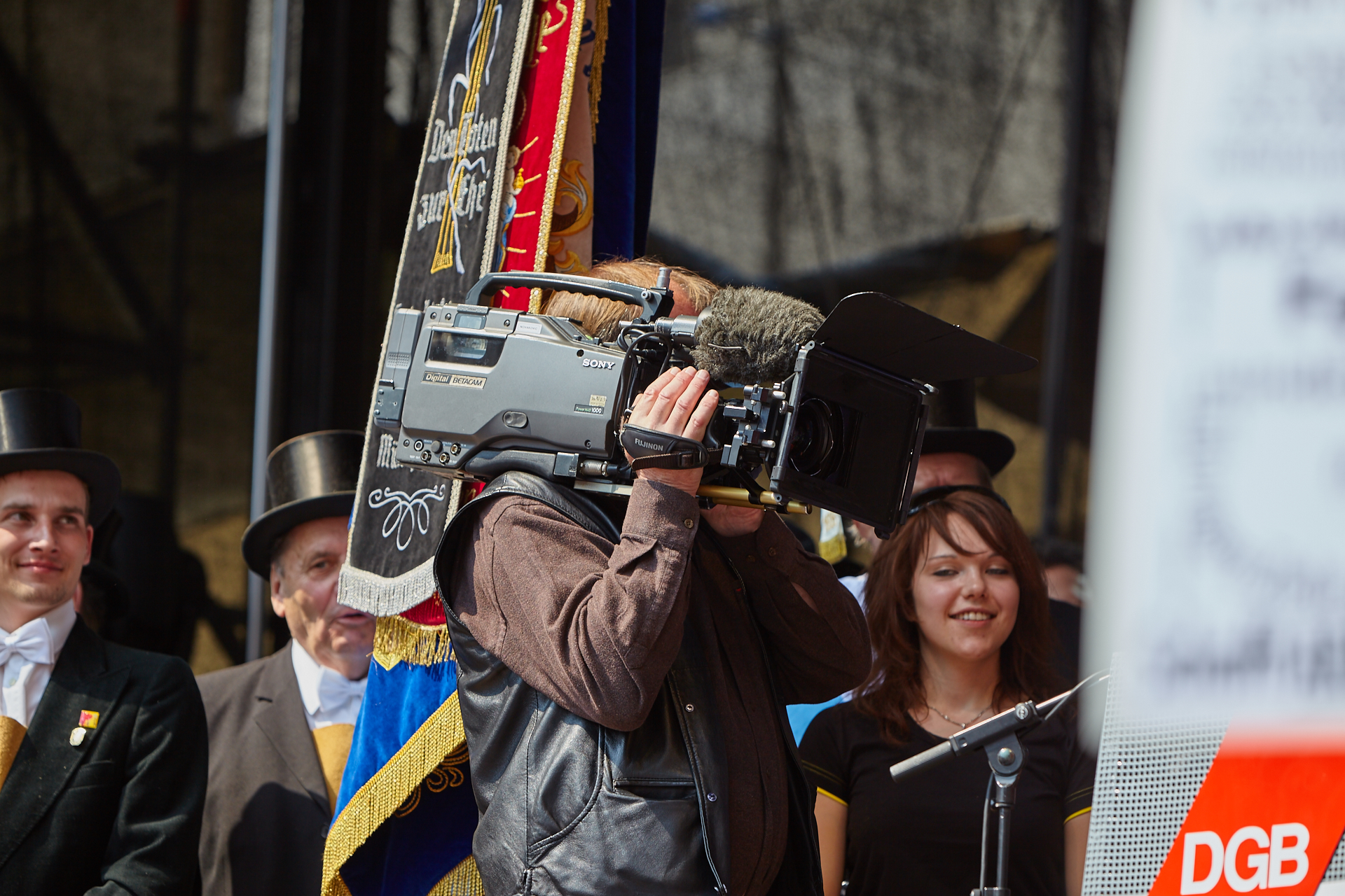 1. Mai 2009 - Kundgebung auf dem Marienplatz