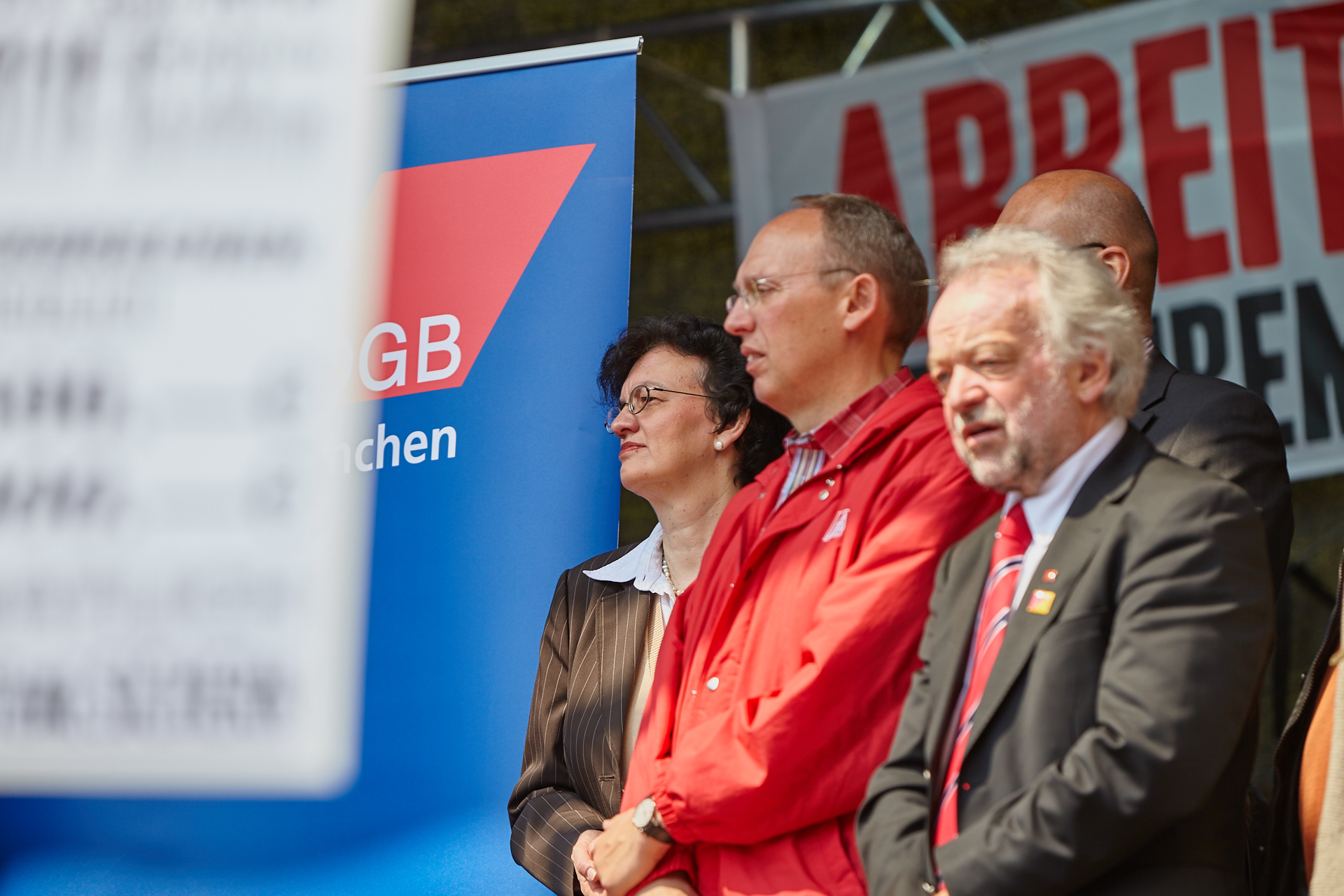 1. Mai 2009 - Kundgebung auf dem Marienplatz