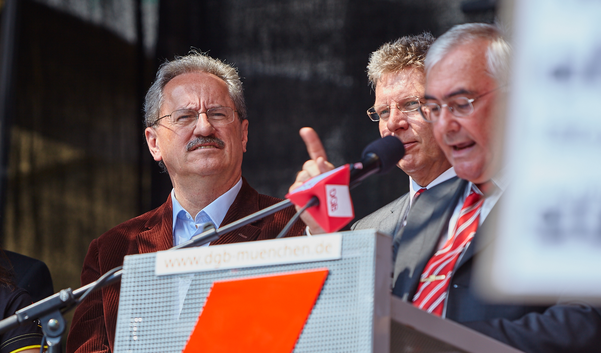 1. Mai 2009 - Kundgebung auf dem Marienplatz