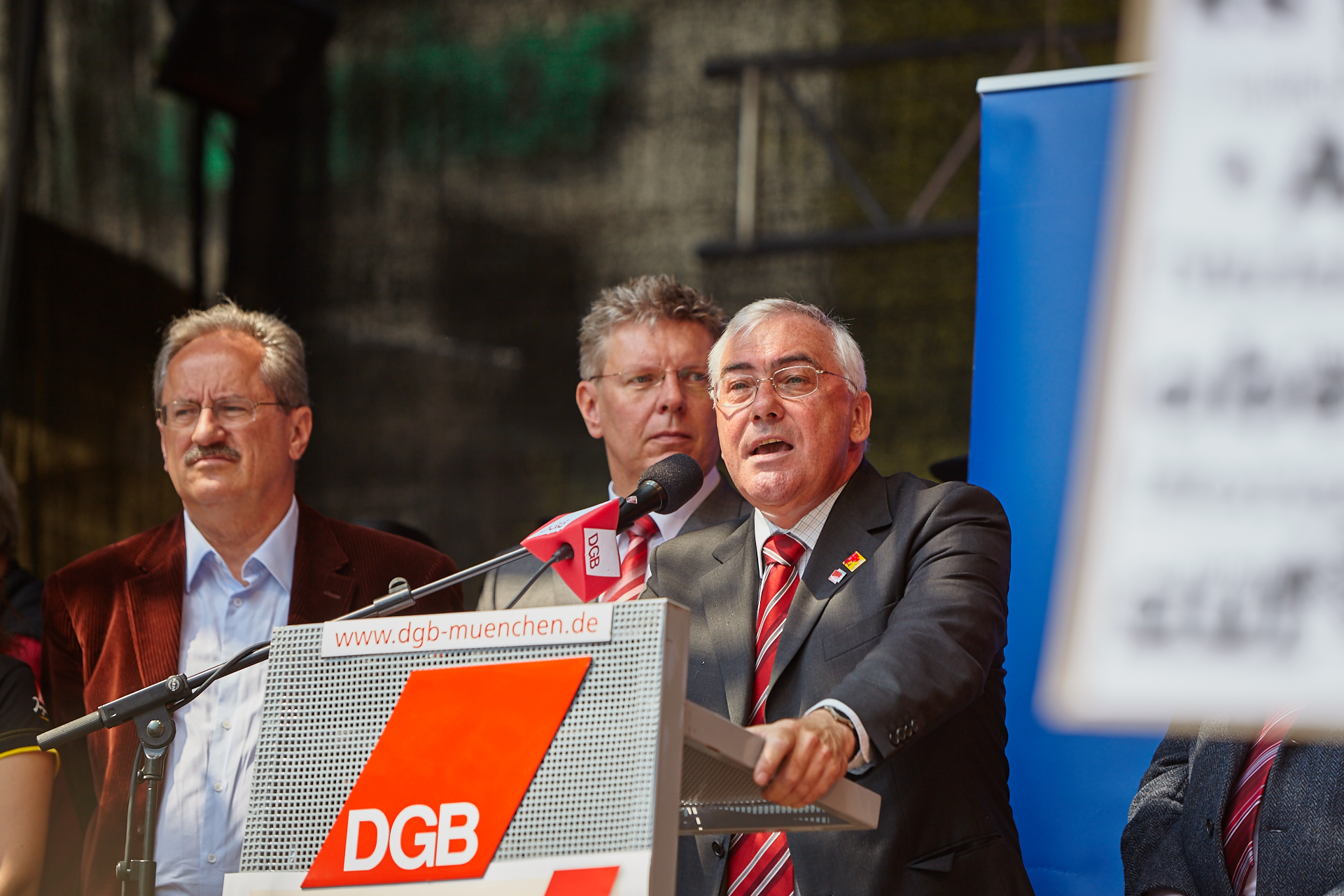 1. Mai 2009 - Kundgebung auf dem Marienplatz