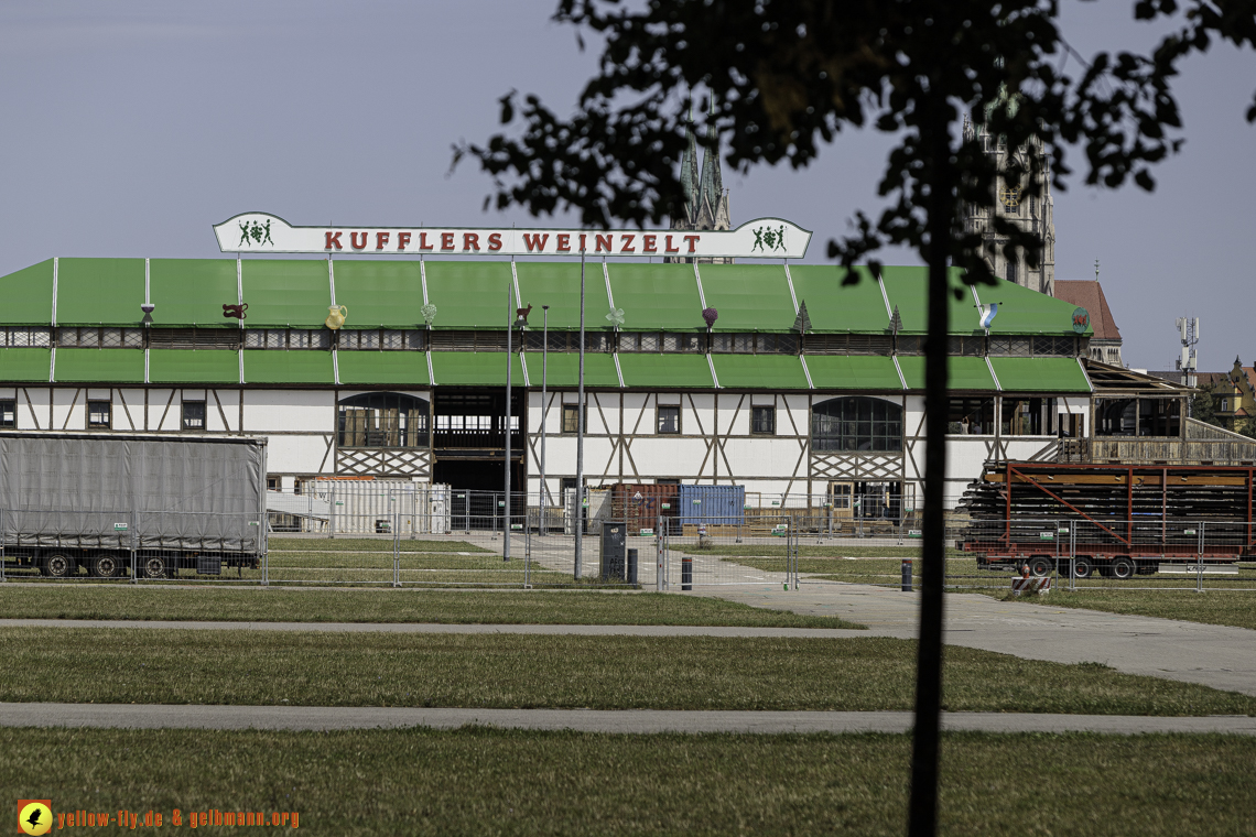 01.08.2024 - Oktoberfestaufbau 2024