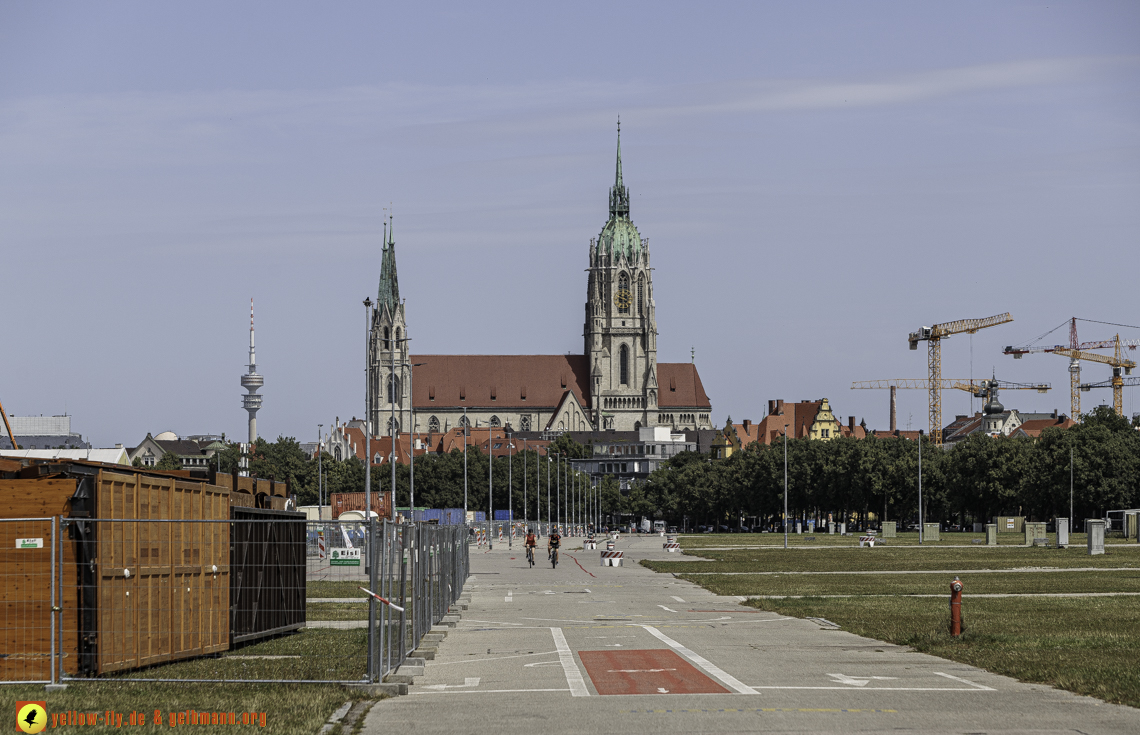 01.08.2024 - Oktoberfestaufbau 2024