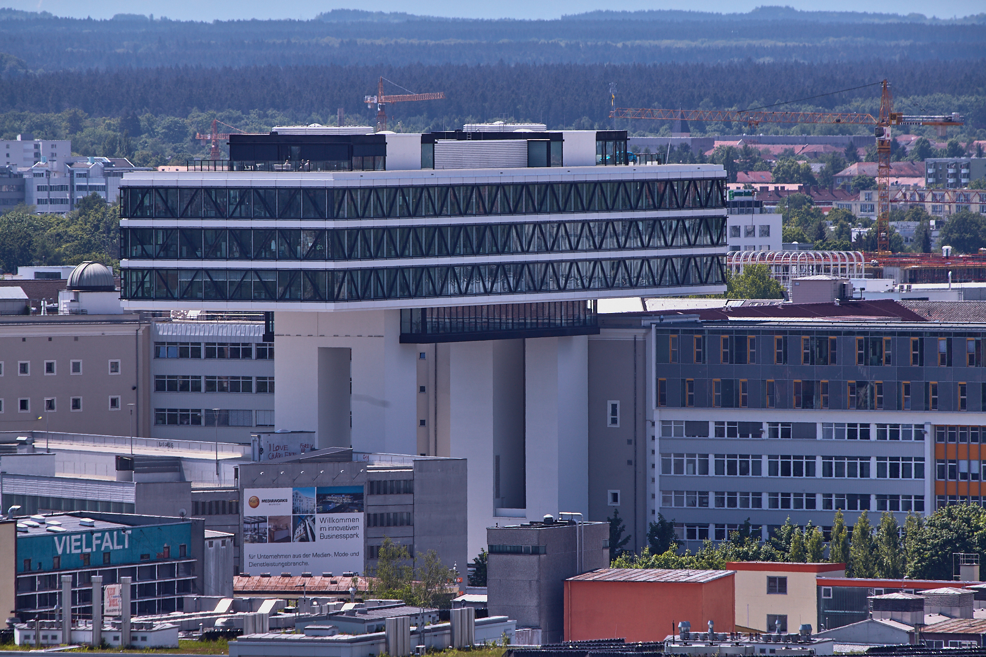 28.05.2013 - Das Gelände der KULTFABRIK von Oben.