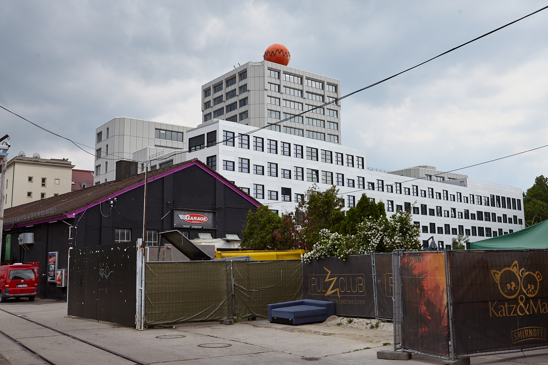 03.06.2014 - Baustelle in der Kultfabrik, dem zukünftgen WERKSVIERTEL MITTE