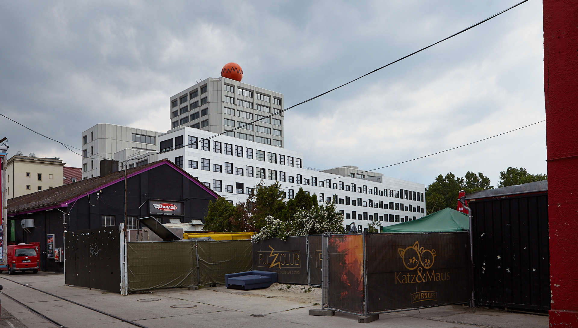 03.06.2014 - Baustelle in der Kultfabrik, dem zukünftgen WERKSVIERTEL MITTE