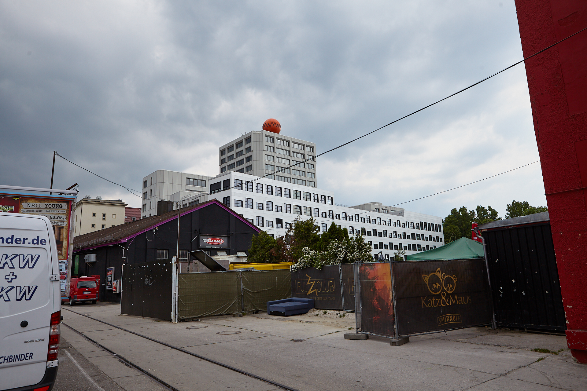 03.06.2014 - Baustelle in der Kultfabrik, dem zukünftgen WERKSVIERTEL MITTE