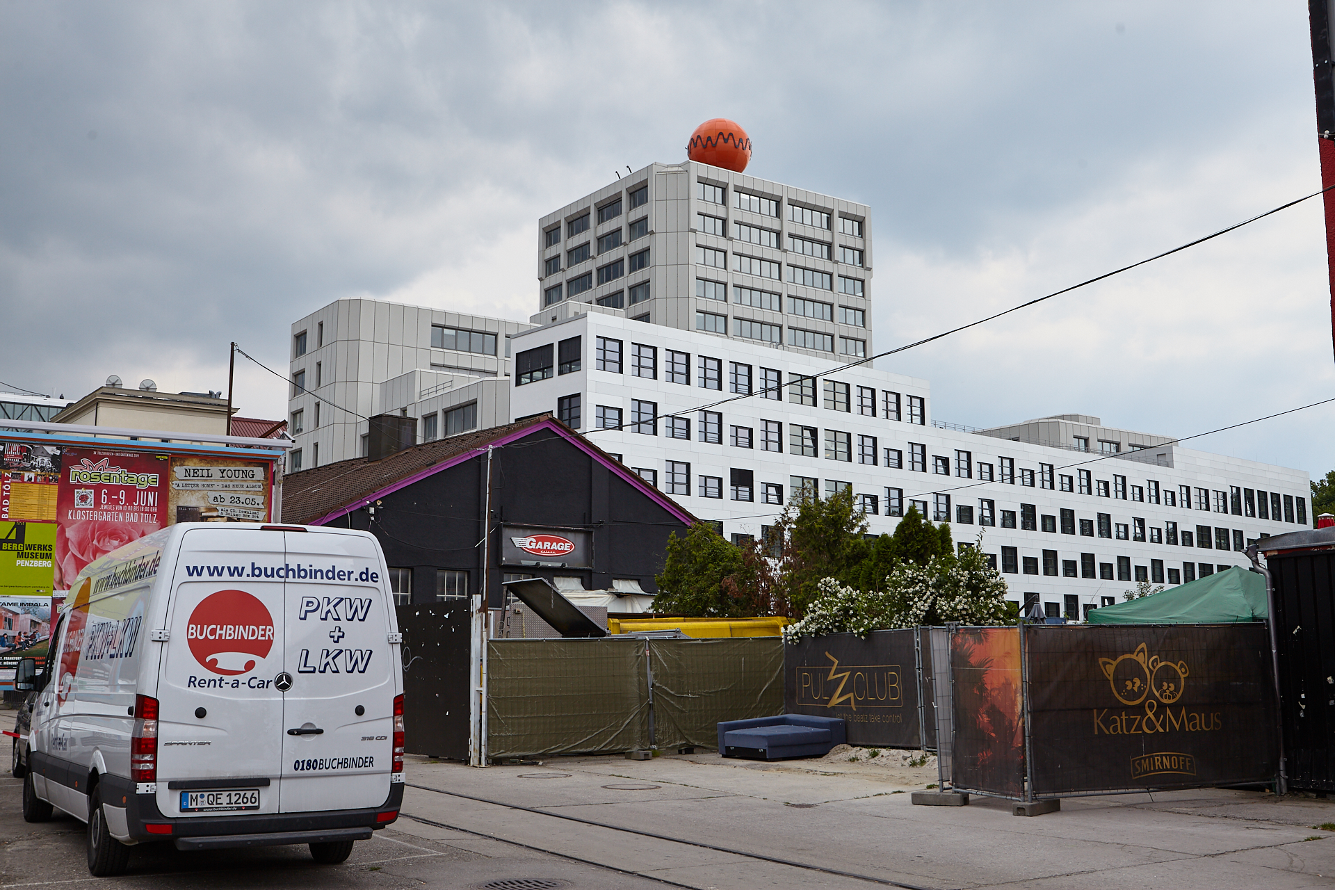 03.06.2014 - Baustelle in der Kultfabrik, dem zukünftgen WERKSVIERTEL MITTE