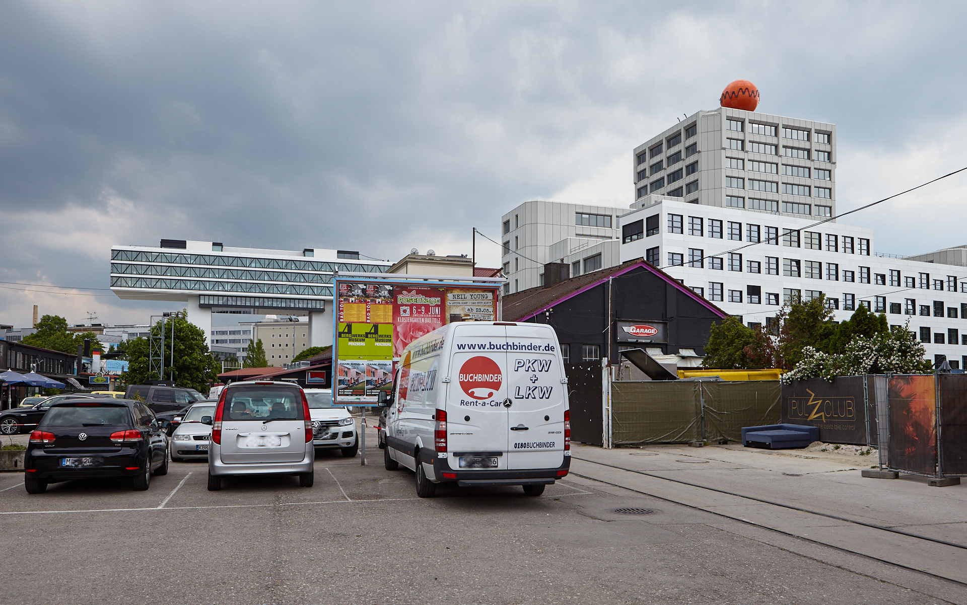 03.06.2014 - Baustelle in der Kultfabrik, dem zukünftgen WERKSVIERTEL MITTE