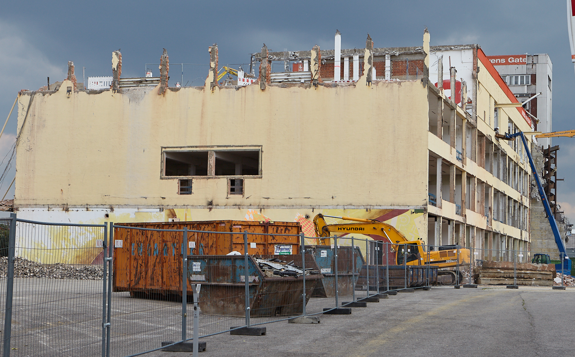 03.06.2014 - Baustelle in der Kultfabrik, dem zukünftgen WERKSVIERTEL MITTE