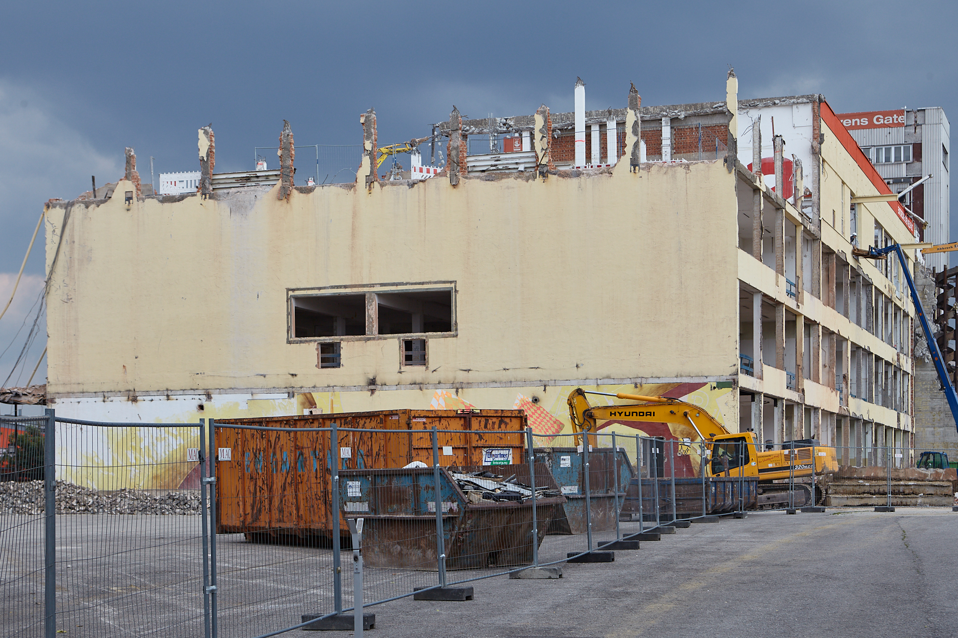 03.06.2014 - Baustelle in der Kultfabrik, dem zukünftgen WERKSVIERTEL MITTE