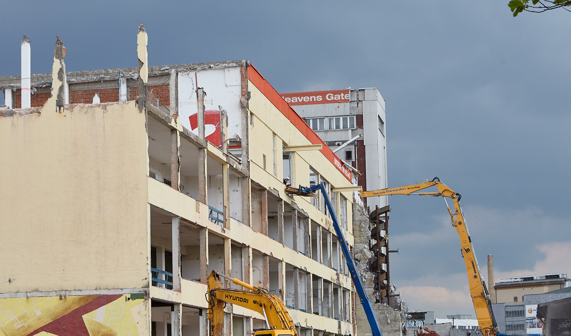 03.06.2014 - Baustelle in der Kultfabrik, dem zukünftgen WERKSVIERTEL MITTE
