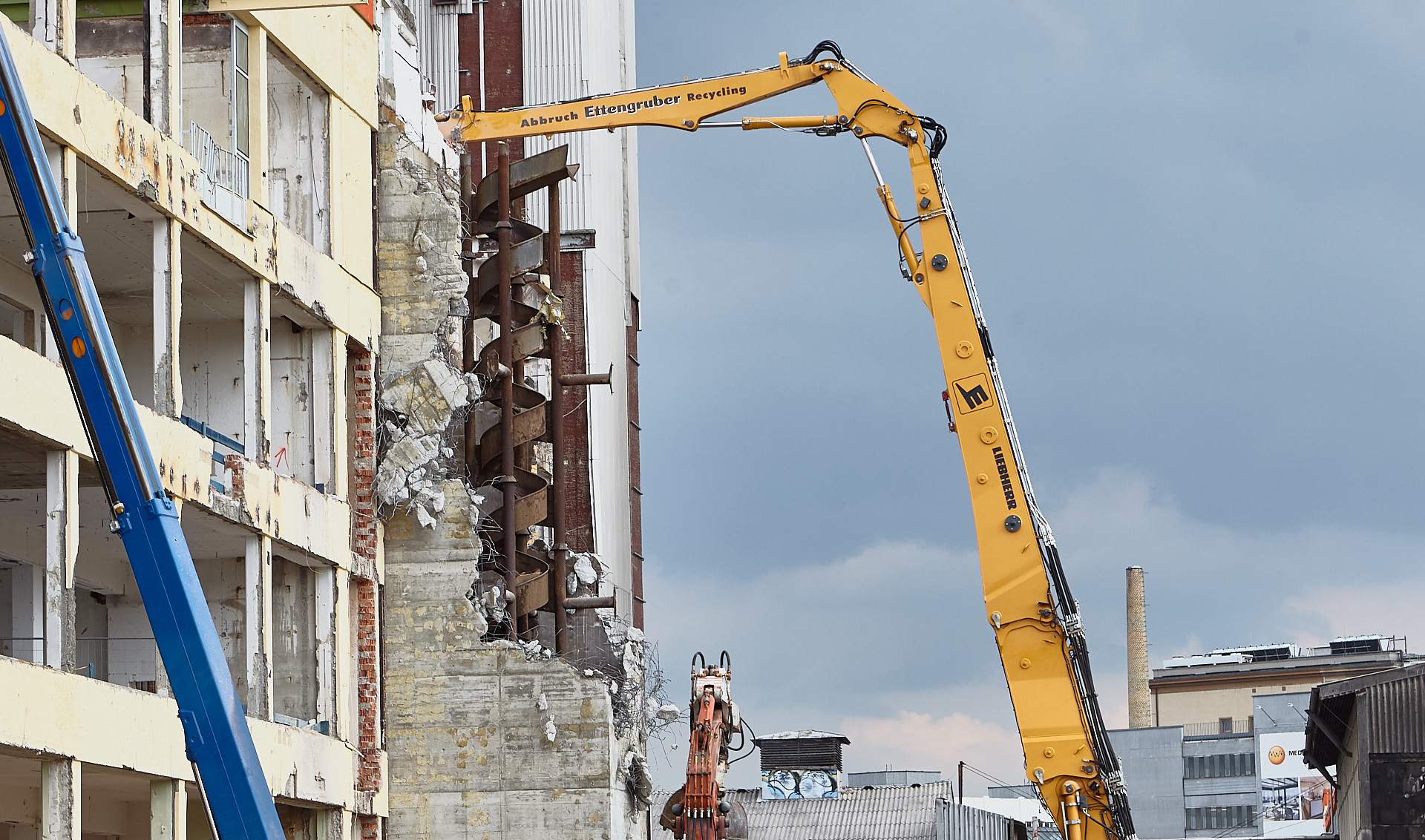 03.06.2014 - Baustelle in der Kultfabrik, dem zukünftgen WERKSVIERTEL MITTE