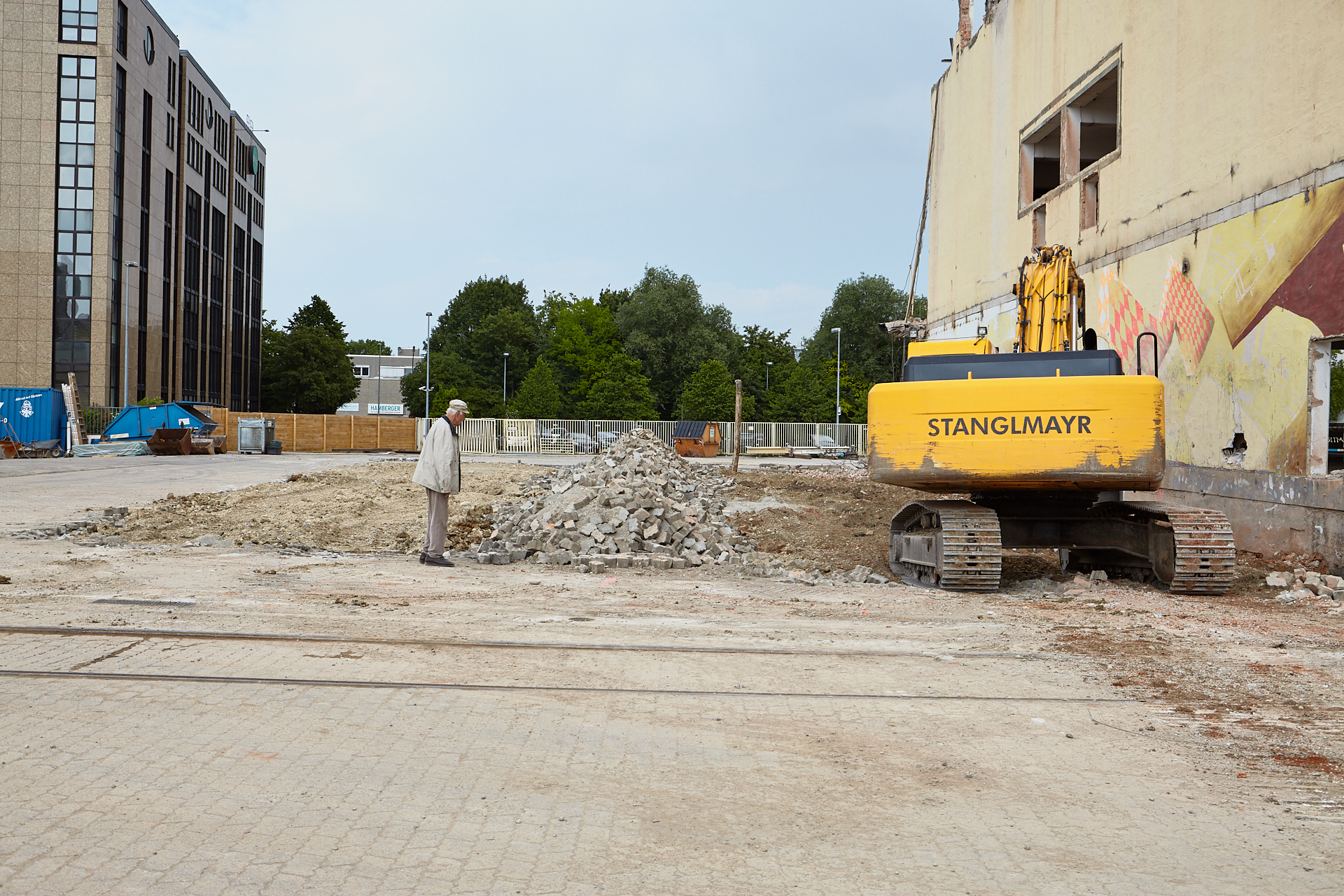 03.06.2014 - Baustelle in der Kultfabrik, dem zukünftgen WERKSVIERTEL MITTE