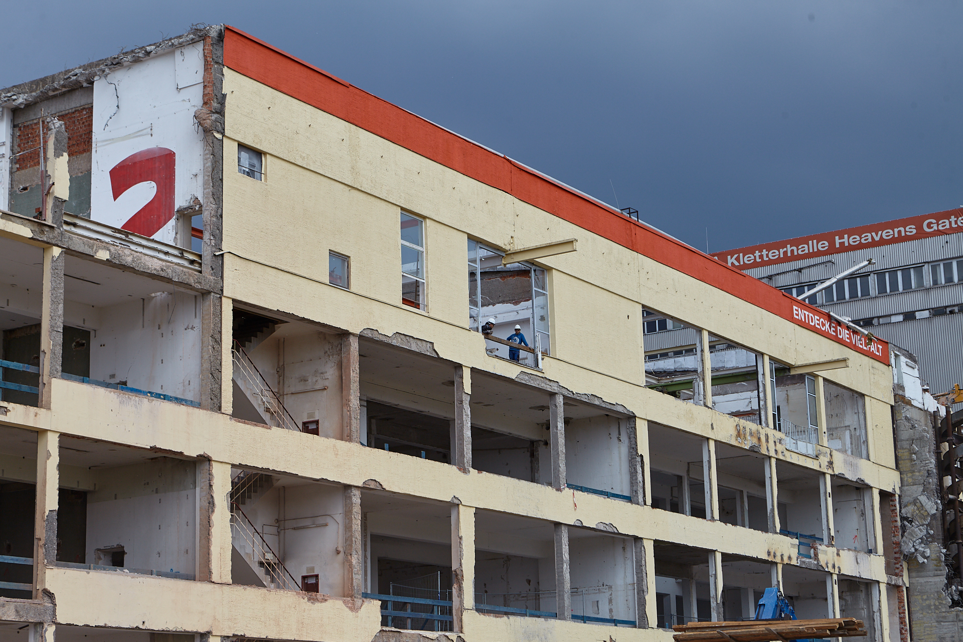 03.06.2014 - Baustelle in der Kultfabrik, dem zukünftgen WERKSVIERTEL MITTE