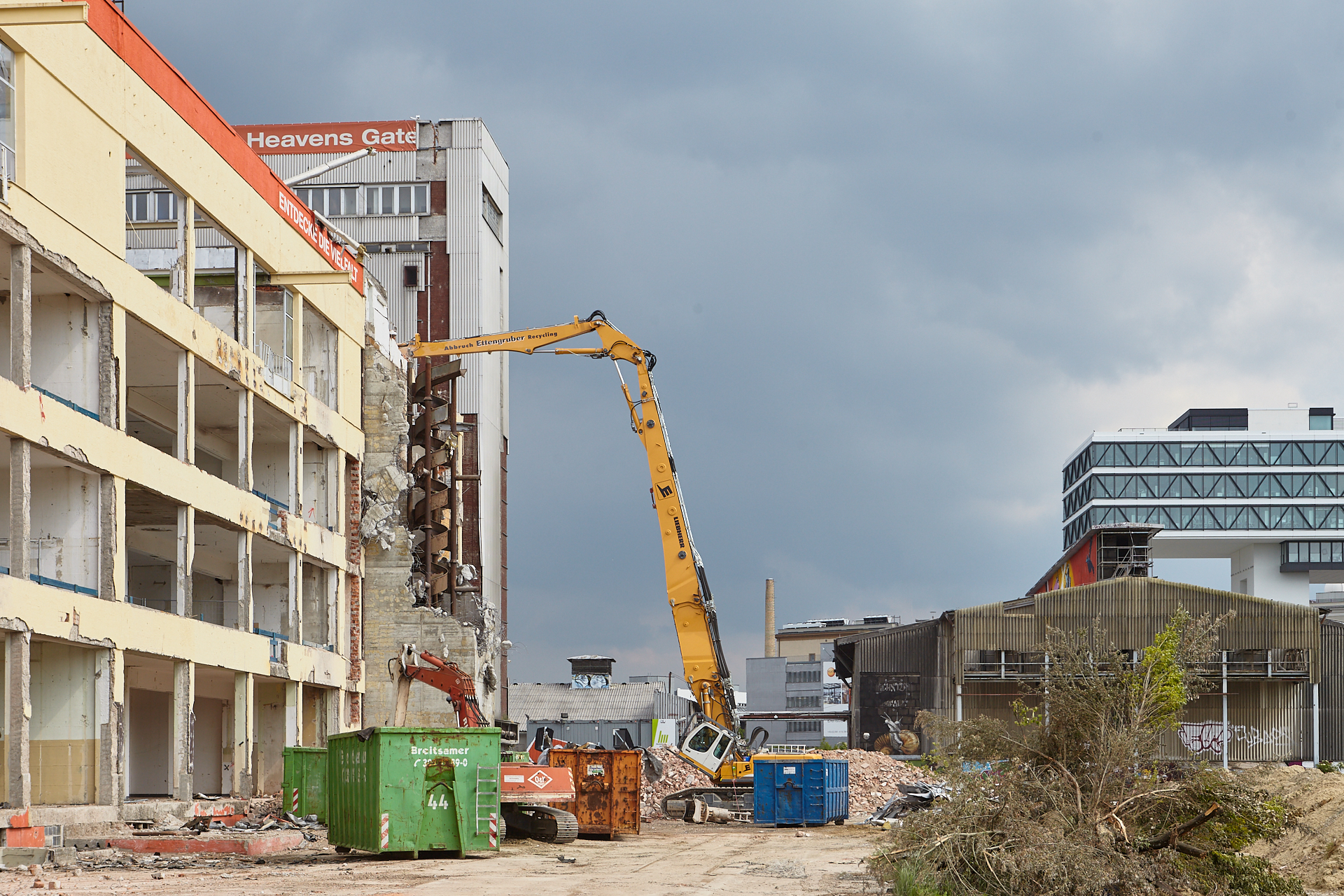 03.06.2014 - Baustelle in der Kultfabrik, dem zukünftgen WERKSVIERTEL MITTE