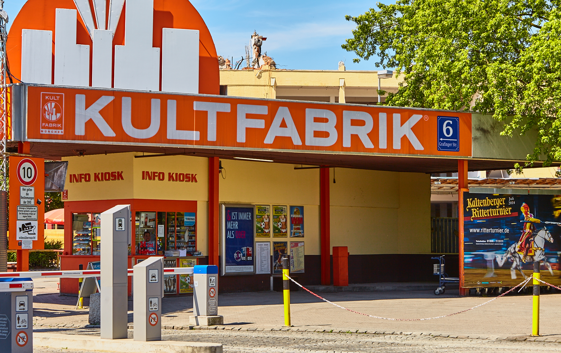 04.06.2014 - Die KULTFABRIK wird abgerissen