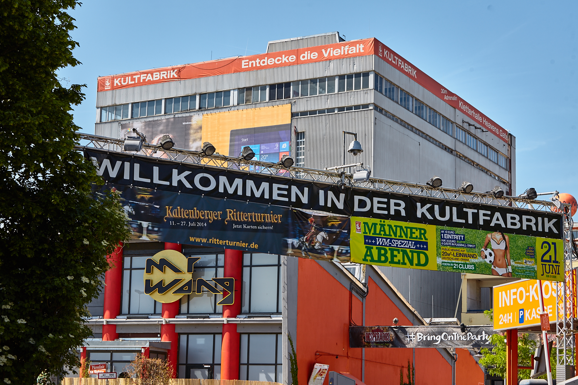 04.06.2014 - Die KULTFABRIK wird abgerissen