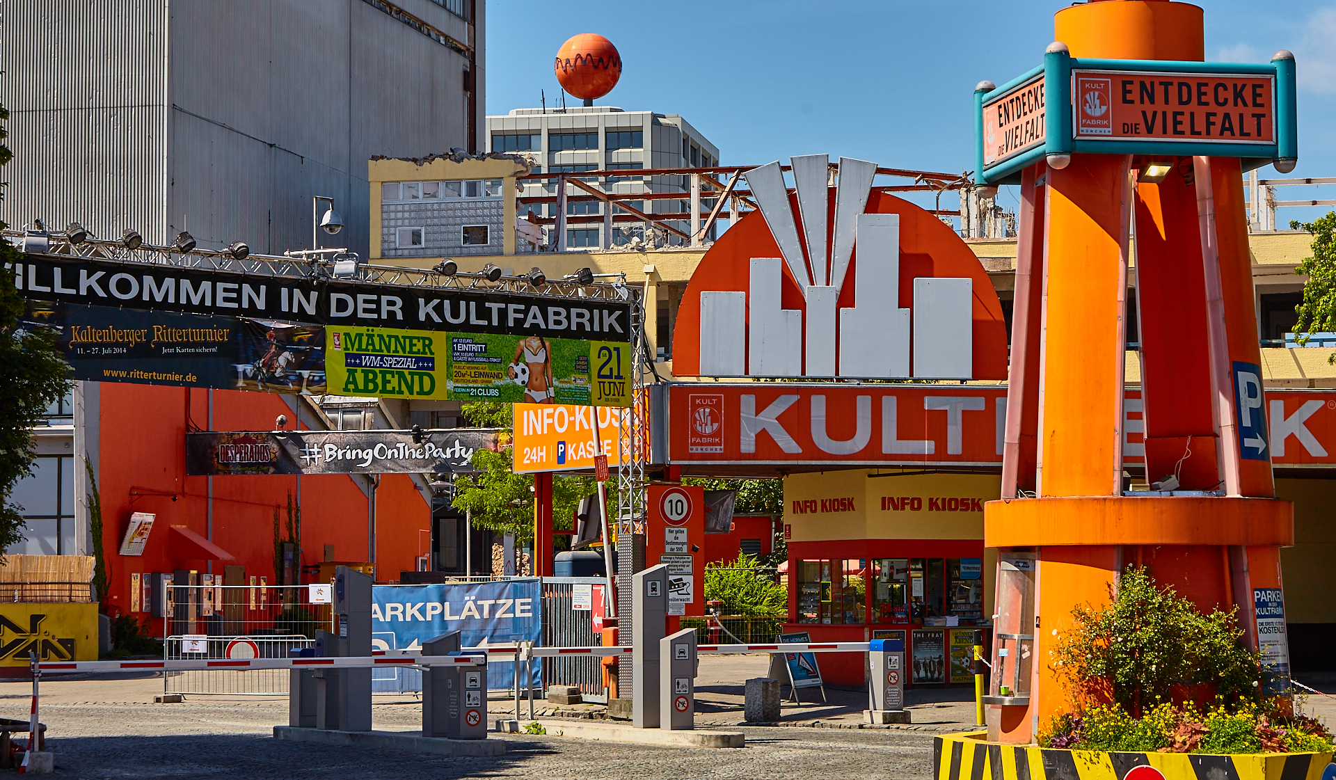 04.06.2014 - Die KULTFABRIK wird abgerissen