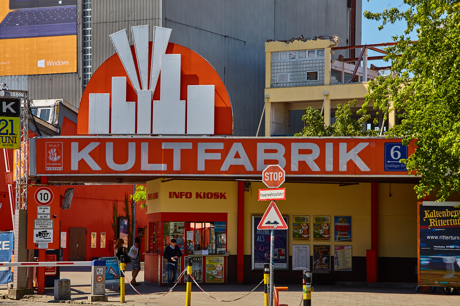 04.06.2014 - Die KULTFABRIK wird abgerissen