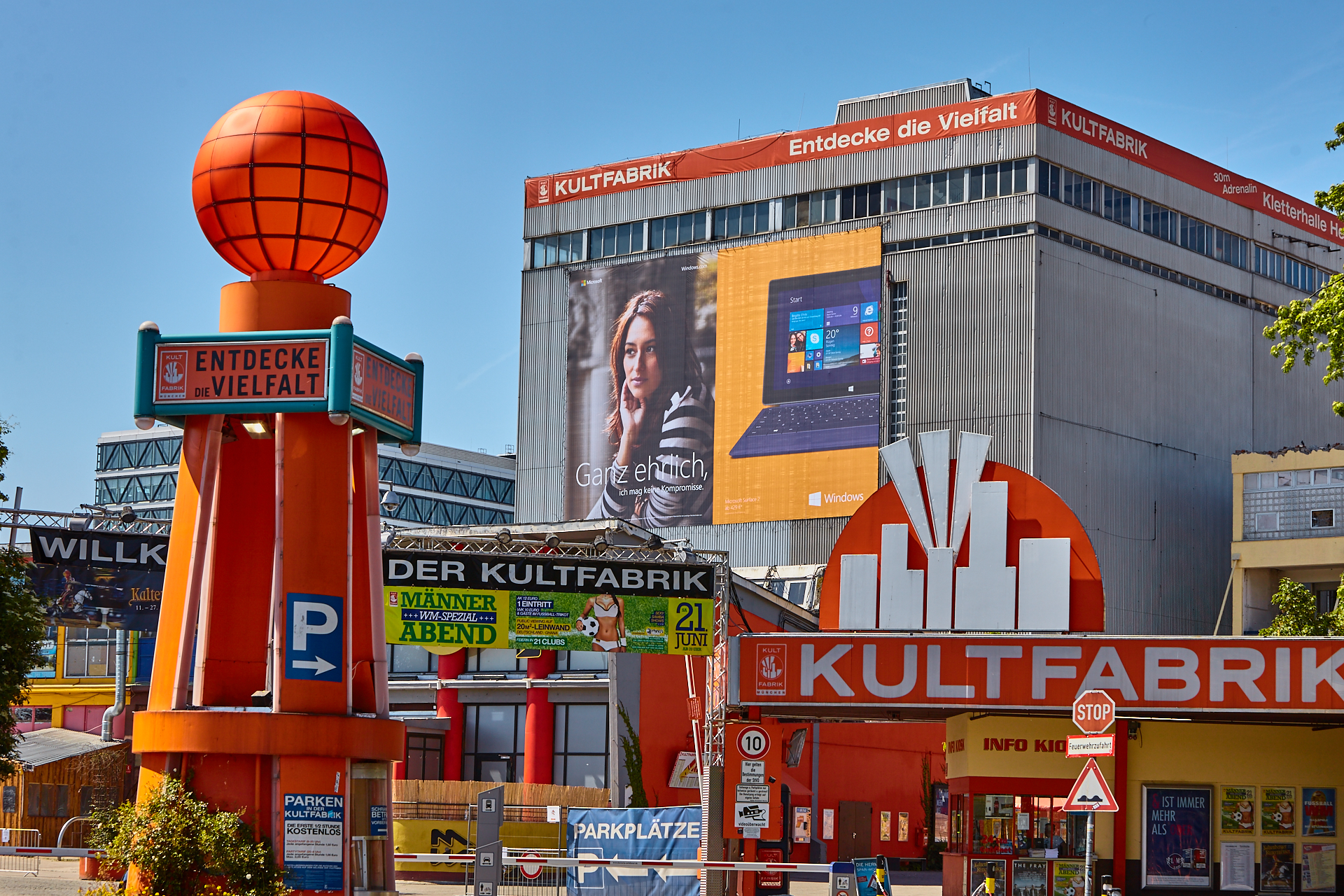 04.06.2014 - Die KULTFABRIK wird abgerissen