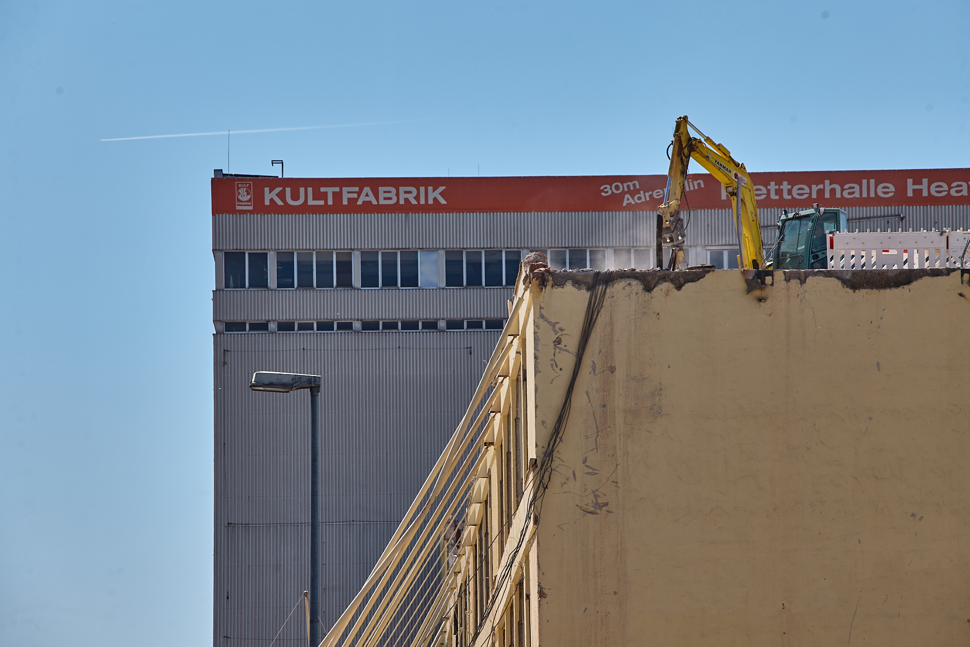 04.06.2014 - Die KULTFABRIK wird abgerissen