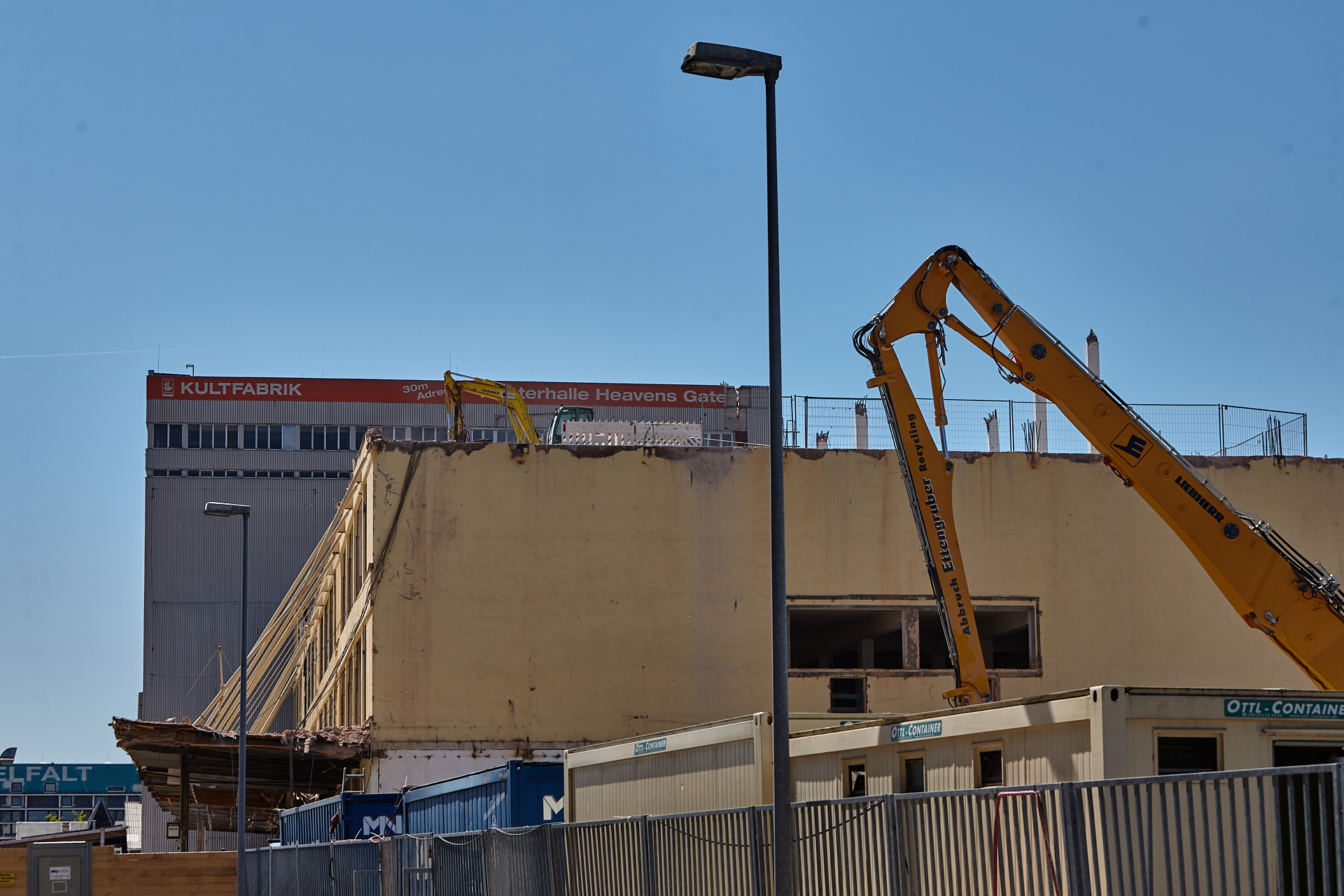 04.06.2014 - Die KULTFABRIK wird abgerissen